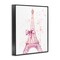 Stupell Industries Bow Bedecked Paris Tower Framed Giclee, design by Kim Allen